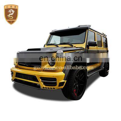 portion carbon front bumper fit for g class w463 G500 body kits