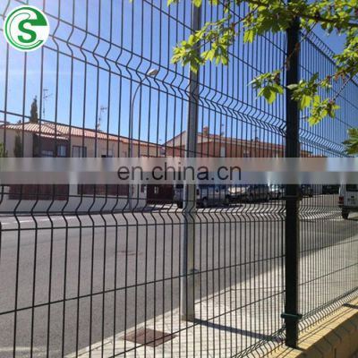 Hot sale welded curved nylofor 3d metal wire fence