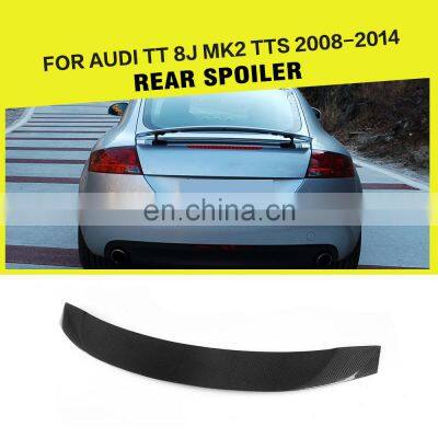 Carbon Fiber TT Trunk Boot Spoiler for AUDI TT 8J MK2 TTS 08-14 photo-2