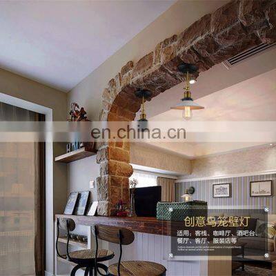 American Country Retro Simple Creative Iron Led Wall Lamps for Decoration