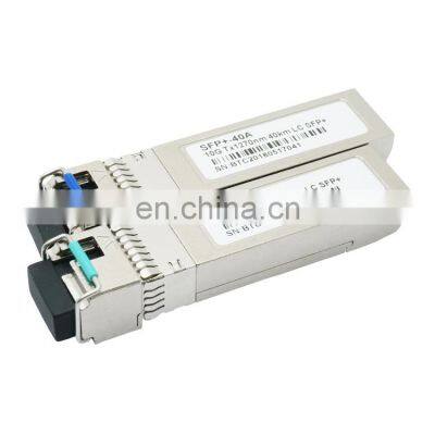 sfp module optical transceiver 40 49 km 10g 80km gpon ont olt c 1.25 20km switch 8 port bidi sfp ports