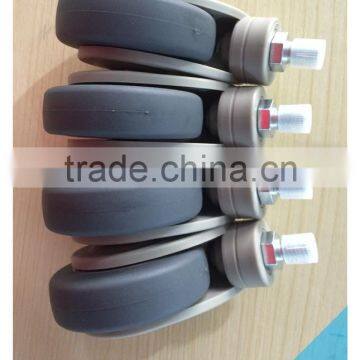 caster for infusion support, mini hospital casters, mini casters for furniture