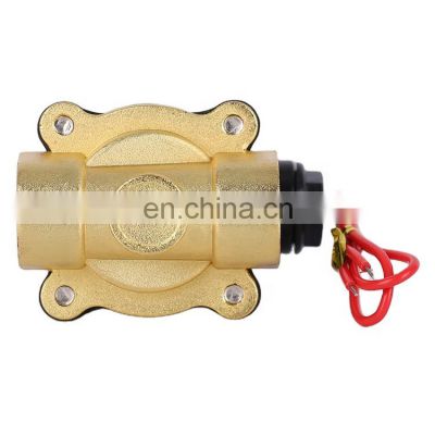 2W350-35 DC12/24V Normally Closed Type Direct Acting AC110V220V380V Electric Brass Water Solenoid Valve Price