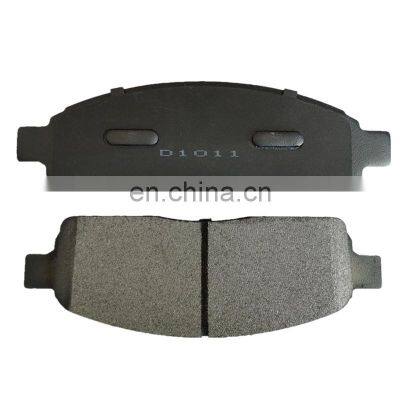 D1011 Automotive Brake System Spare Parts Brake Pad Manufacturers Semi-metallic Brake Pad Set for Ford