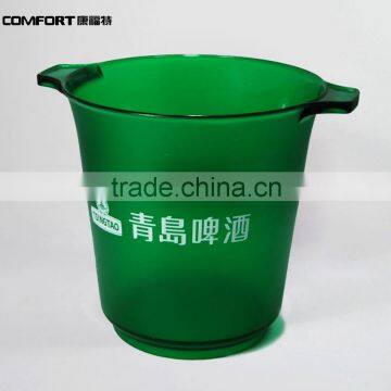 SGS Johnnie Walker Round Ice Bucket Plastic Material Plastic Ice Buckets for Party photo-2