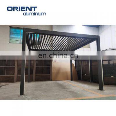 Modern Garden Waterproof Custom arches arbours pergolas aluminum