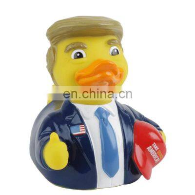 Hot Selling Eco-friendly PVC Material Giant Inflatable Fountain Rubber Baby Bath Duck Toy for Sale photo-4