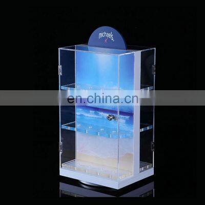Acrylic Rotating Jewelry Display Case Acrylic Showcase photo-3