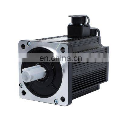 120mm AC Servo Motor 6Nm 2000rpm Engine and Amplifier CNC Total Kit Router Electric Motor for Screening Conveyor Feeder photo-5