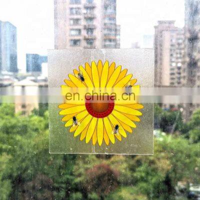 Garden Glass Fly Traps Pest Control Stickers Decorative Mosquito Control Stickers