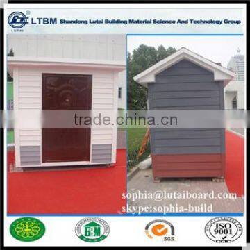 Wood grain decorative panel for construction