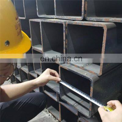 High quality ASTM A53 40*40 100*100 SS400 Q235 Q235B Q345 Q345B Q355 square section steel pipe tube