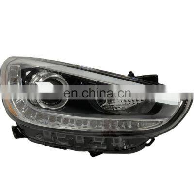 LED Headlight Head Lamp Auto Accessories Car Bodykit 92101-1R520 92102-1R520 For Accent 2015 2016 2017