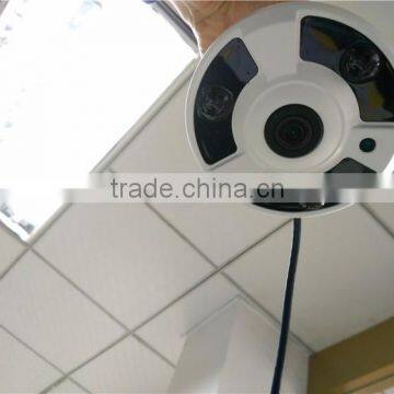 1.7mm 360 Degree Fisheye Lens 2.0 Mega Pixel Panoramic HD IP Camera 1080P H.264 Main Profile with Android/IOS APP & CMS Monitor                        
                                                Quality Choice