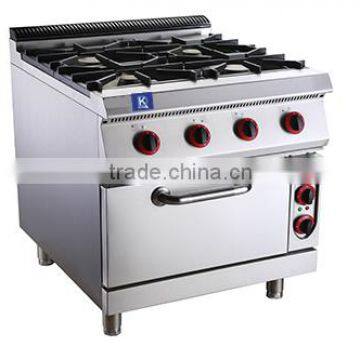 Four Earthen Pot Stove With Electic Oven