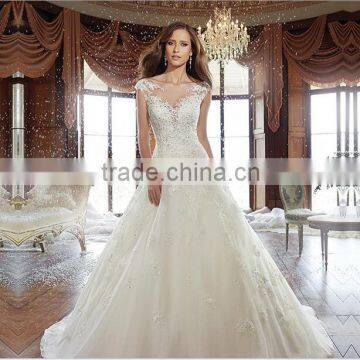 C50029A 2016 New Sexy Strapless Tailing Bridal Gown Wedding Dress