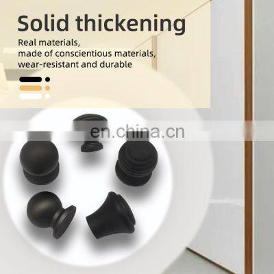 мебельный шкаф, алюминиевая ручка для шкафа с длинной рукояткой, черные ручки для ящиков, ручки и кнопки для мебели photo-3