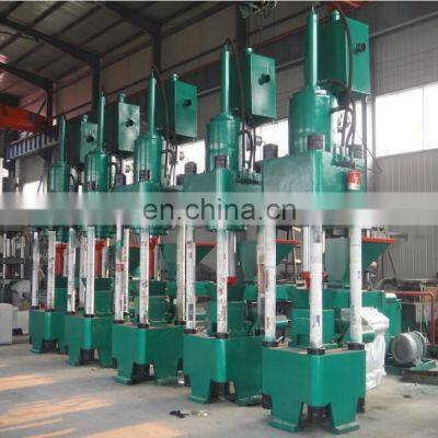 Professional Solution Hydraulic Aluminum Metal Chips Scrap Briquette Press Machine