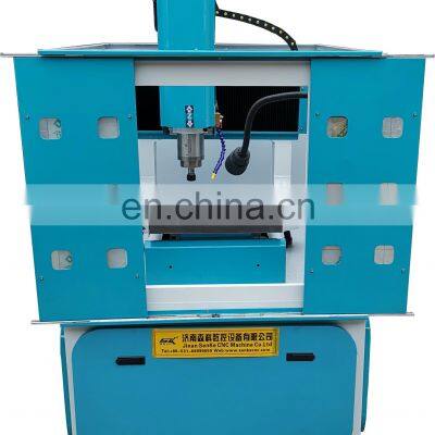 CNC Metal Cutting Machine Full Cover Model 400*400mm 600*600mm Size Copper Metal Engraving CNC Router