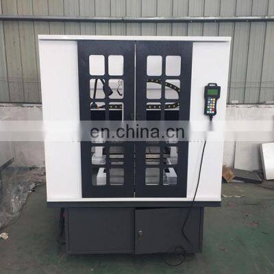 2019 Hot Sale Heavy Type Metal Milling Machine 6060 Cnc Mould Router in Enclosure photo-2