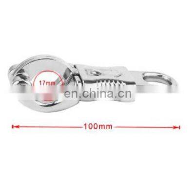 Heavy Duty Strong Zinc Plated Metal Hook Panic Snap Hook photo-3