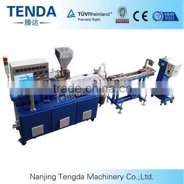 TSH-20 mini/lab pvc plastic granules twin screw extruder