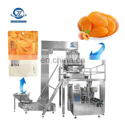 Factory Price Automatic High Speed Weighting Nitrogen Snack Potato Chips Packing Machine For French Fries