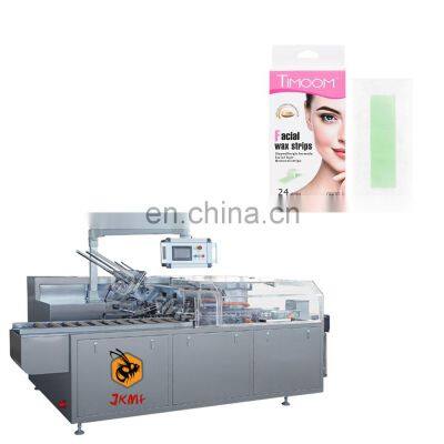 High Speed Horizontal Cartoning Machine Facial Wax Strips Box Carton Packing Machine Price