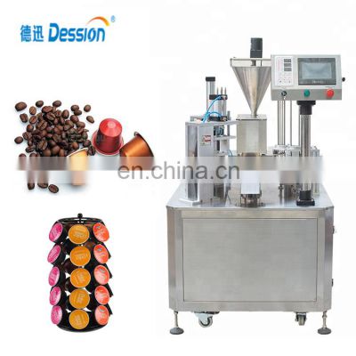 Free design solutions nespresso coffee capsule filling machine packing machine