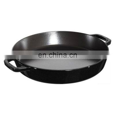 Big Steak 10 Inch Mini Wholesale Double Handle Light Weight Pre-seasoned Cast Iron Skillet photo-4