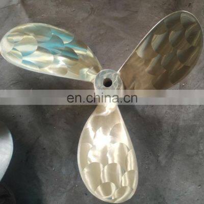 High Quality Marine Boat Brass Copper Outboard Inboard Ship Propeller for Three Four Five Blades Special Design Propeller photo-3