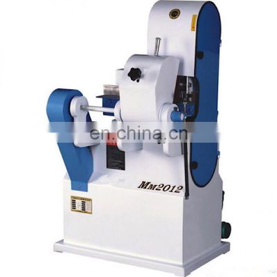 LIVTER MM2012 Single Belt Vertical Wood Round Bar Sander Woodworking Machinery Mop Broom Rod Wood Polishing Machine