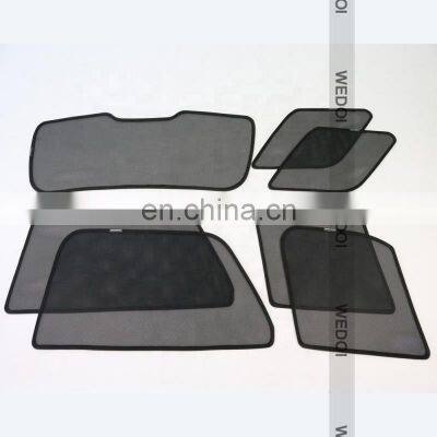 2PSC Magnetic Triangular Side Car Sunshade for Customized  Mesh  Car Sunscreen Cassette Car Window Shade