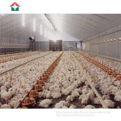 China Prefabricated Chicken Poultry Natural Ventilation Chicken House
