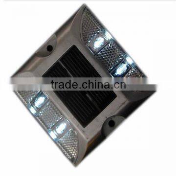 Best Price 105mm Square Aluminum High Brightness LED Solar Cat Eye Road Reflector photo-4