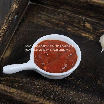 Chinese Sauce Oem Factory 125 G Good Flavor Garlic Chilli Sauce Wholesale For Supermarket photo-3