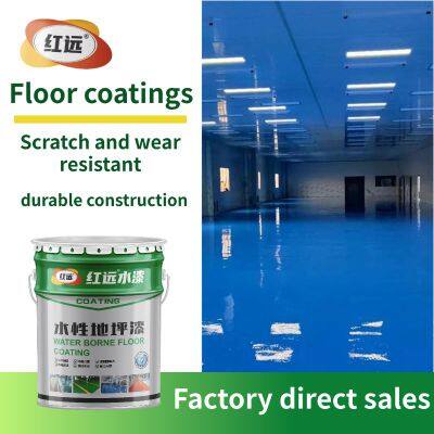 Good Mechanical Strength Heavy Load Resistant Blue Epoxy Floor Paint