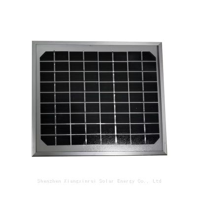 Customized shape 3.6w 18v small solar panels glass solar panel widely use outdoor surveillance