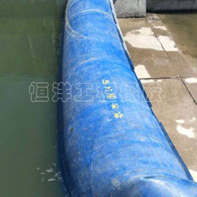 Water filled or inflatable rubber dam, river water storage, farmland irrigation