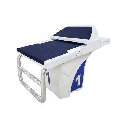 High Quality Adjustable Starting Block Jumping Platform Gymnast Swim Competition Boards Adult Pool Training Made ABS Material photo-2
