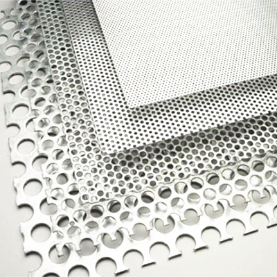 Round Hole 1mm 2mm 3mm Stainless Steel Perforated Metal Punching Mesh Screen For Decoration