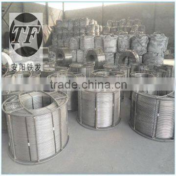 China Factory Suppliers Export CaSi/CA30SI60 Alloy Cored Wire in Stock photo-4