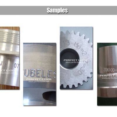 Perfect Laser High Speed Rotary Dot Pin Marking Machine For SS/Aluminium photo-4