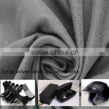 warp knitted 100% poly fabric lining for helmet