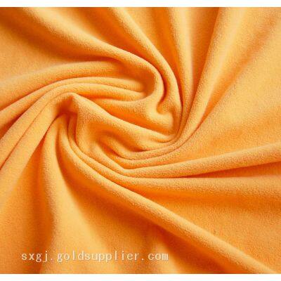 Wholesales 100%polyester Polar Fleece Hoodies Knitted Fabric for Sport Wear, Fitness Wear, Yoga Wear