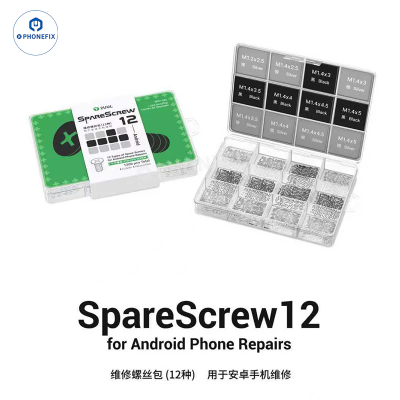 2UUL SC12 Phillips Screw Set for Mobile Device Disassembly and Maintenance