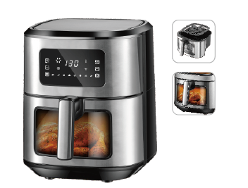 Four électrique / Visible / Grande capacité / Friture d'air intégrée au four pour usage domestique (Wechat : 13510231336)