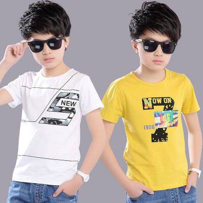Factory In-stock, Large Quantity Supply for Wholesale of Children's T-shirts. Affordable Source of Children's Short-sleeved T-shirts, Children's Half-sleeves