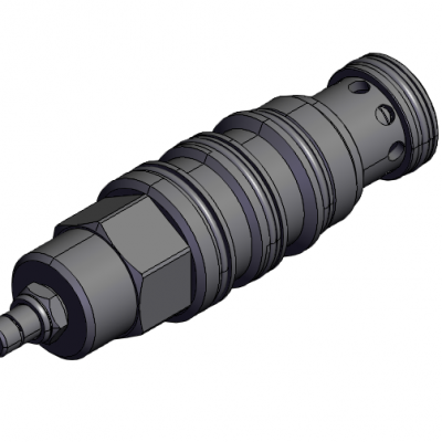 Sunhydraulics DKHPLAN Solenoid-Operated Relief Valve