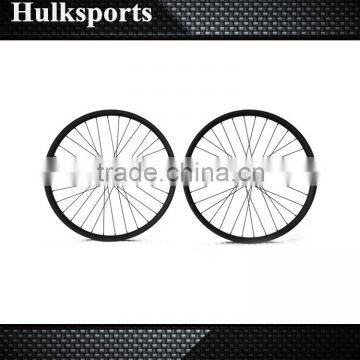 Mountain bike 26er carbon wheelset with 25mm depth 30mm width rims Novatec D711/722 super light MTB